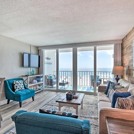 Bright Gulf Shores Beachfront Condo With Pool Access Exterior photo