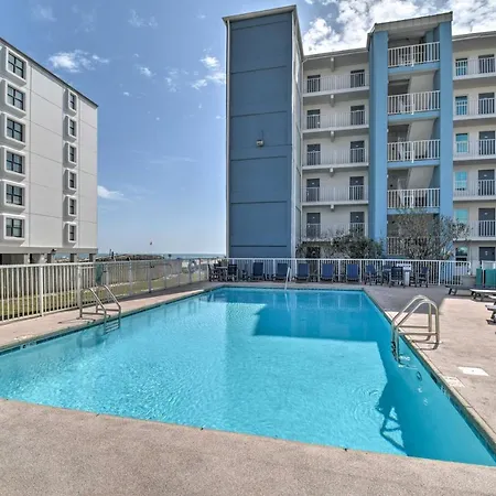 Bright Gulf Shores Beachfront Condo With Pool Access Exterior photo